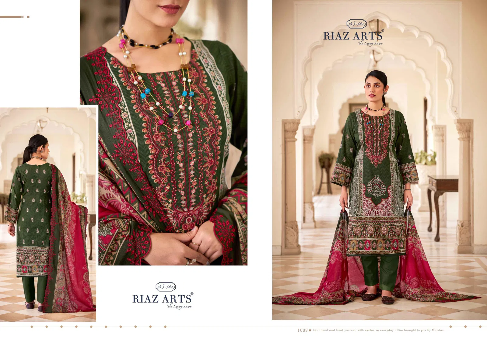 Bin Saeed Vol 9 By Riaz Arts Cotton Printed Dress Material Exporters In India
